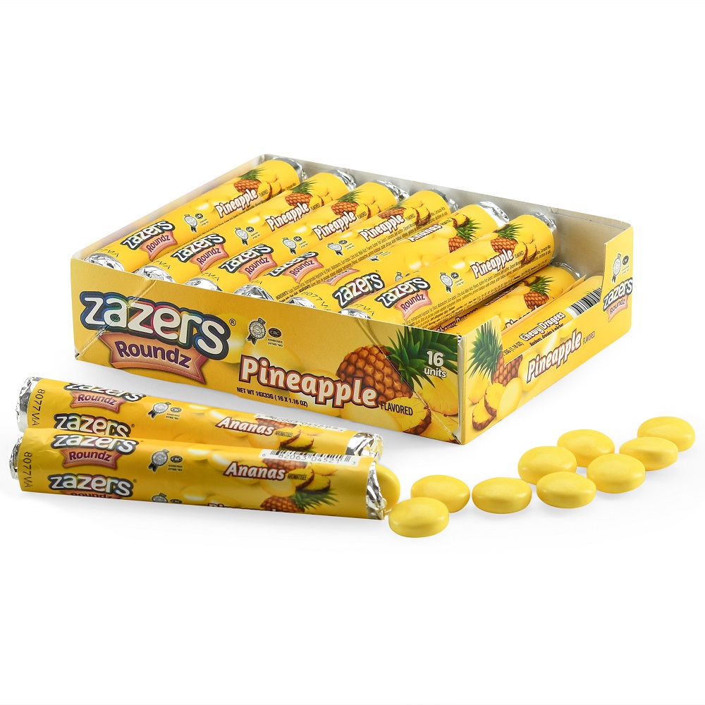 Zazers Roundz Rolls – Pineapple