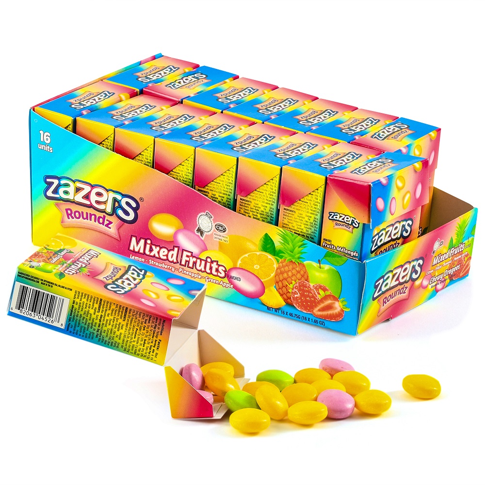 Zazers Roundz Box – Mixed Fruits