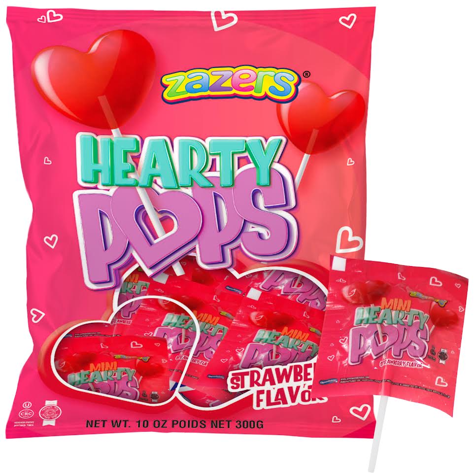 Hearty LolliPops Strawberry Flav