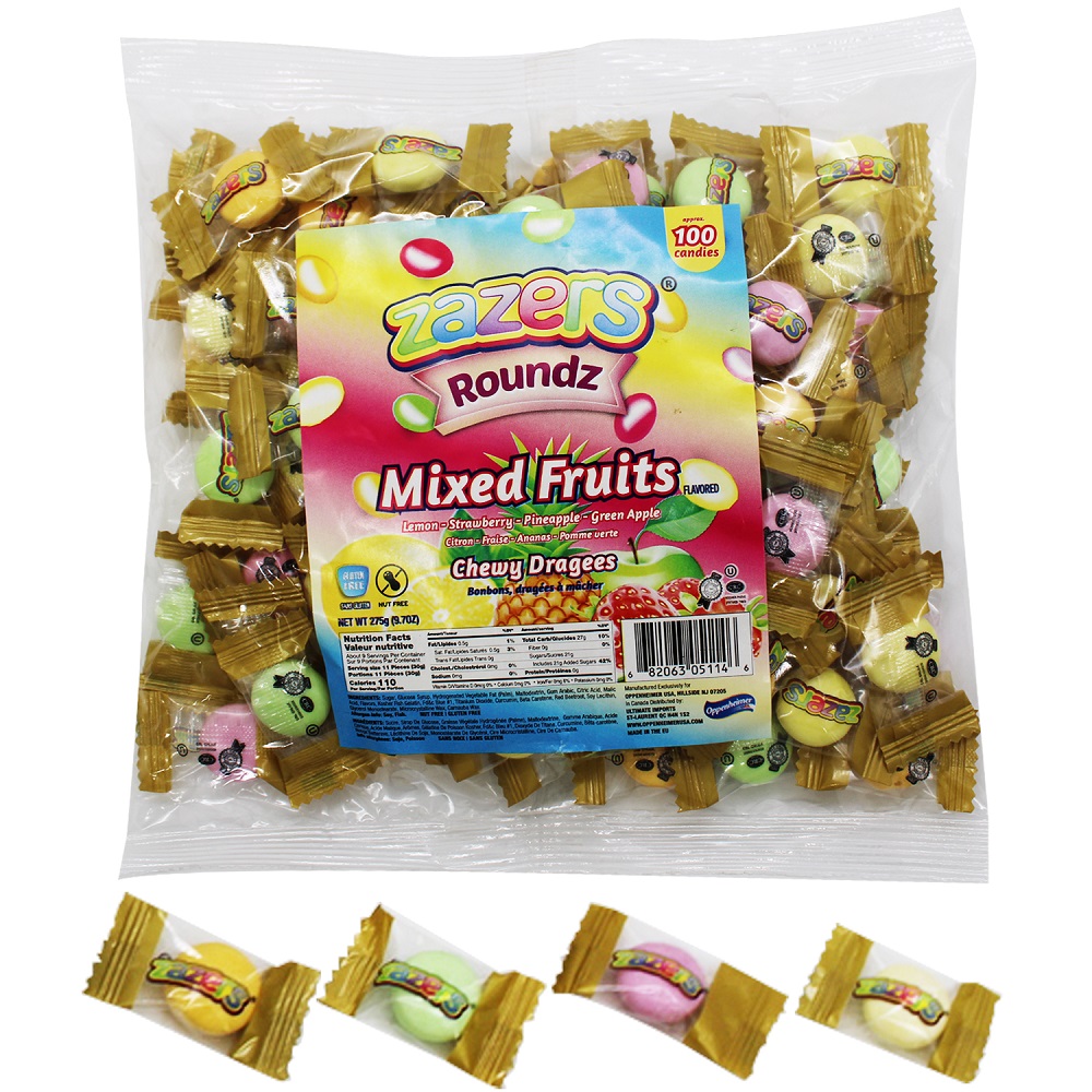 Zazers Roundz Mixed Fruits(Single Wrapped