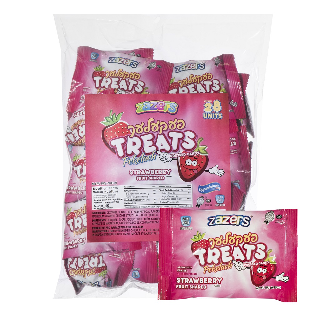 Treats Pekelach Strawberry Flavo