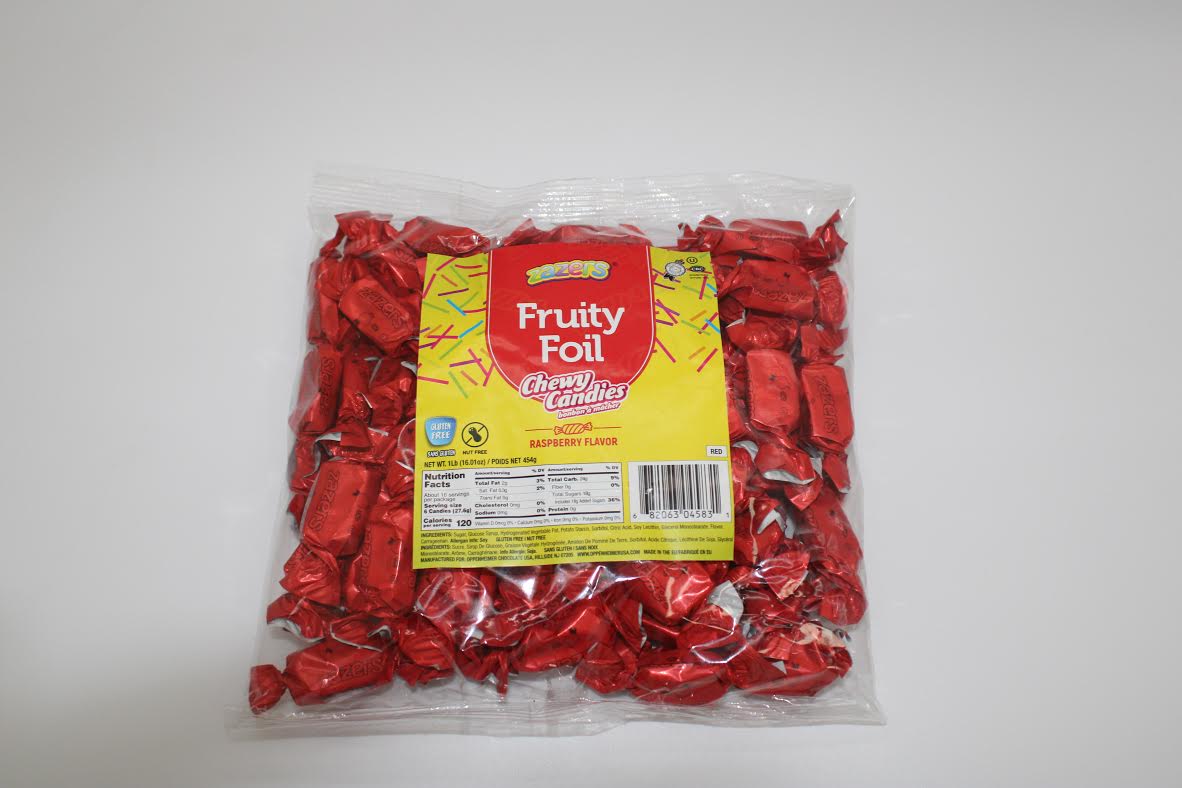 Zazers Foil “Red” Raspberry Flavor