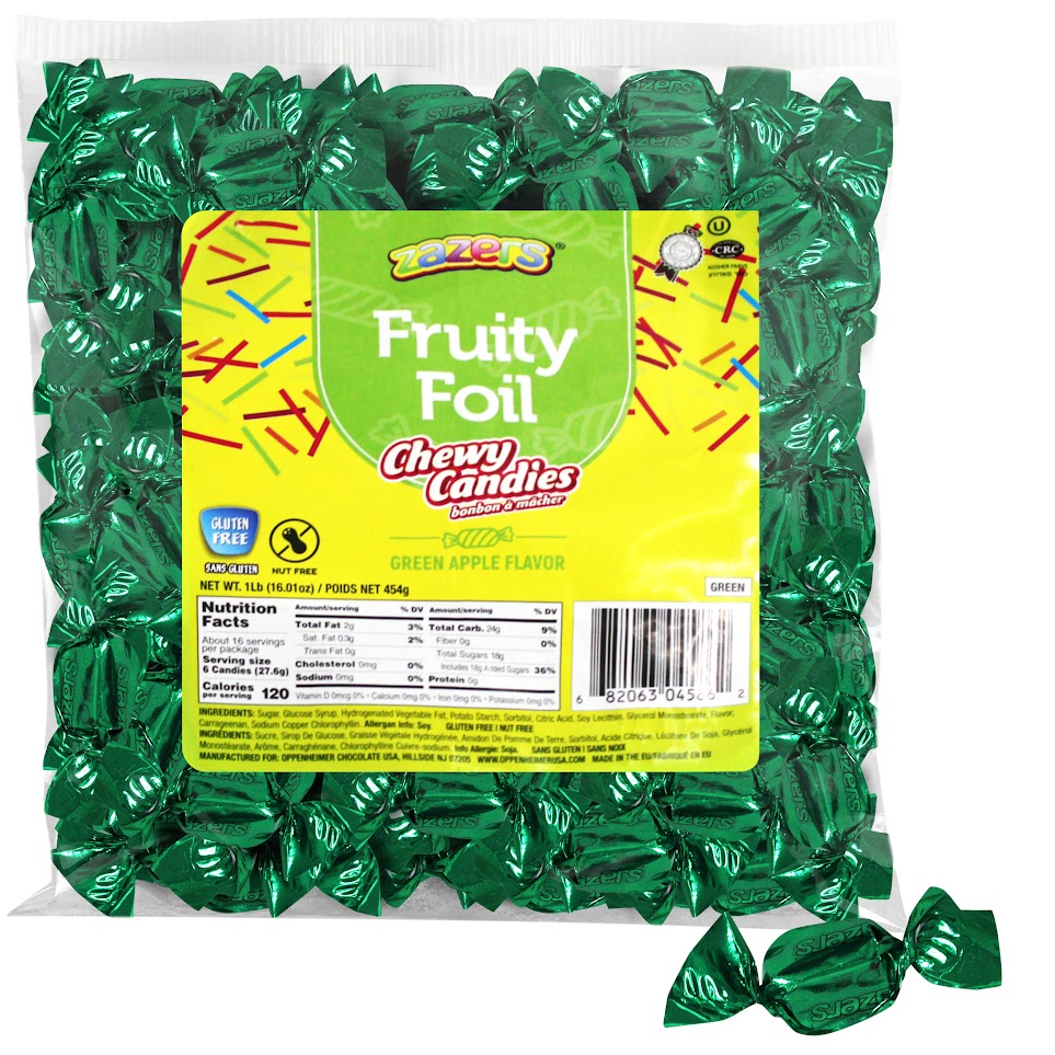 Zazers Foil “Green” Green Apple Flavo