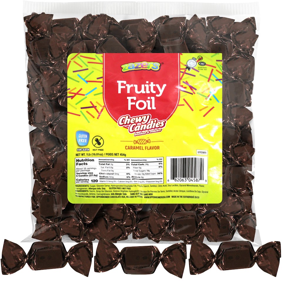 Zazers Foil “Brown” Caramel Flavor
