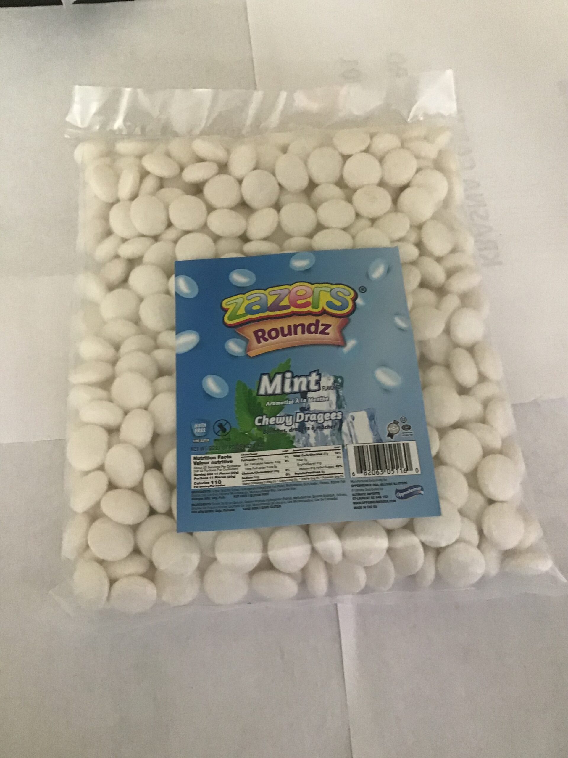 Zazers Roundz Mint (Bulk)