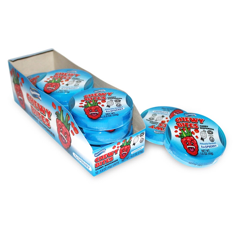 Chewy Bitz Raspberry In Dispencer