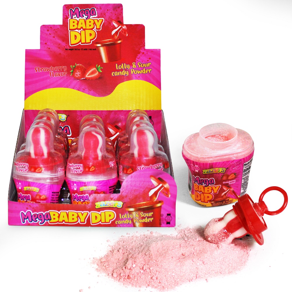 Zazers Mega Baby Dip Strawberry