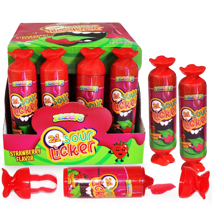 2in1 Sour Licker Strawberry