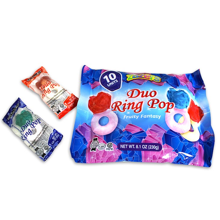 Zazers Dou Ring Pop Mix Flv Bag