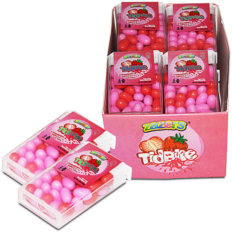 Zazers TidBite Strawberry Flv