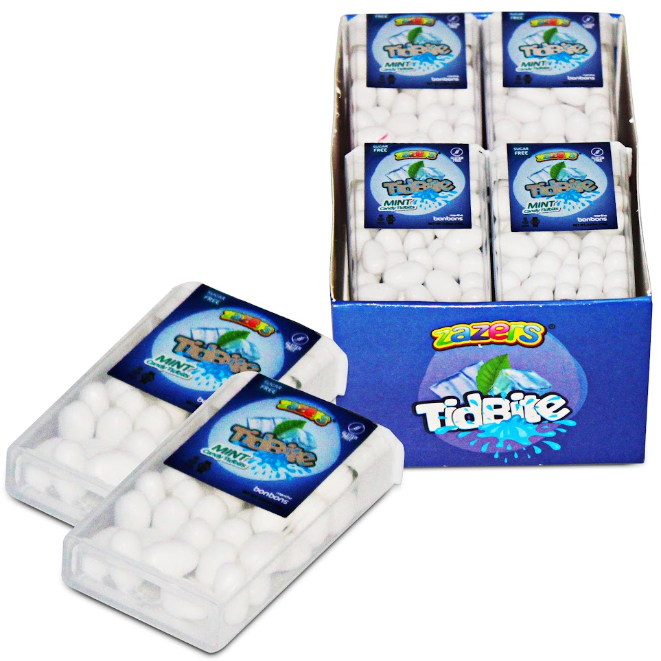 Zazers TidBite Sugar Free Peppermint Flv