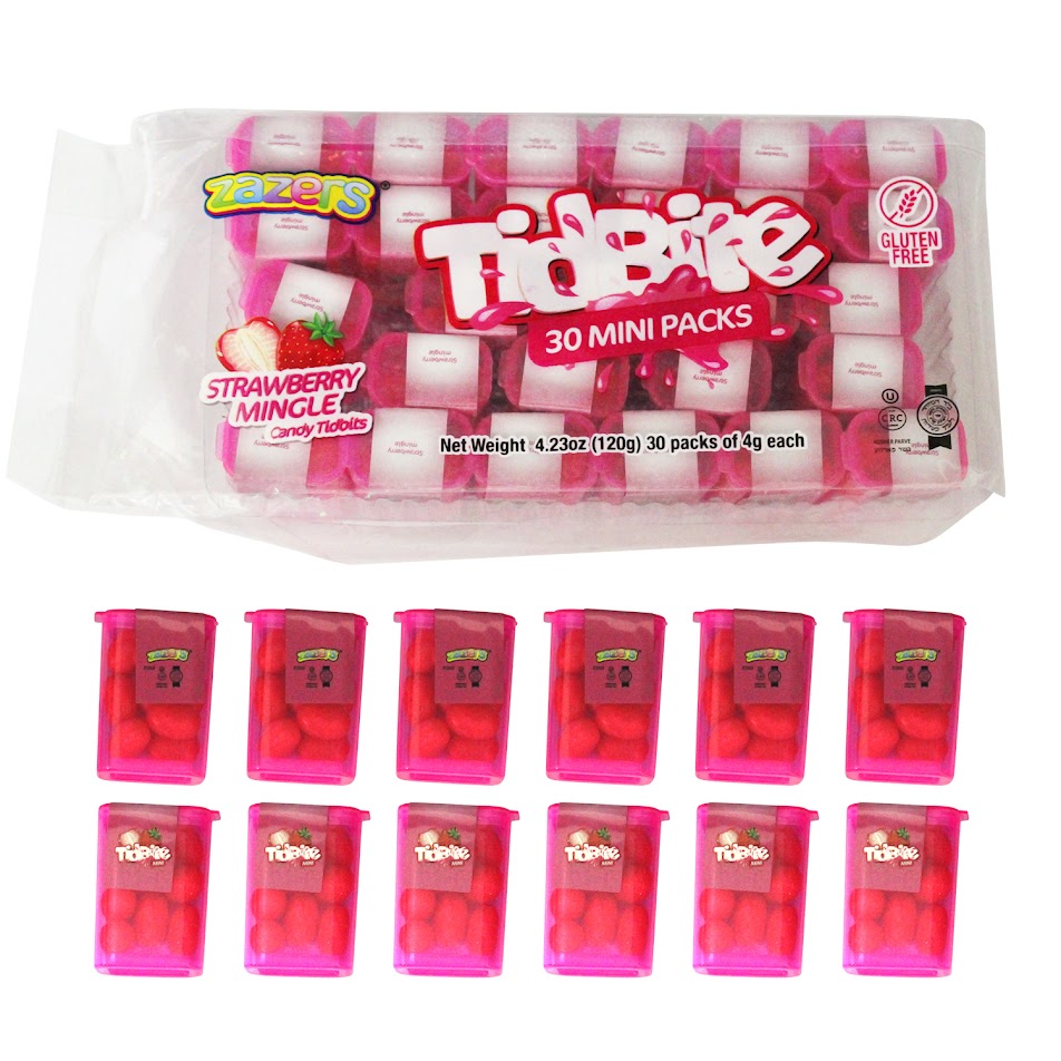 Zazers TidBite MINI Strawberry Flv (30pack)