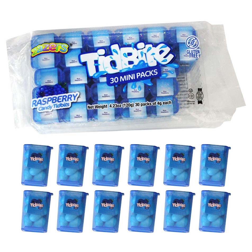 Zazers TidBite MINI Raspberry Flv (30pack)