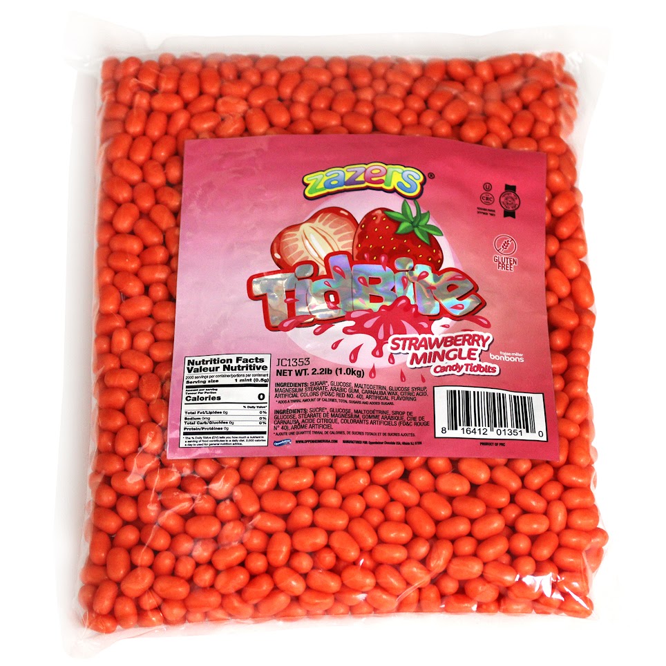 Zazers TidBite MINI Strawberry Flv (Bulk)