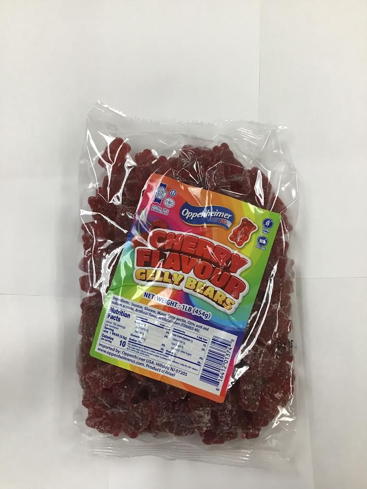 Gelly Bears Cherry Flv
