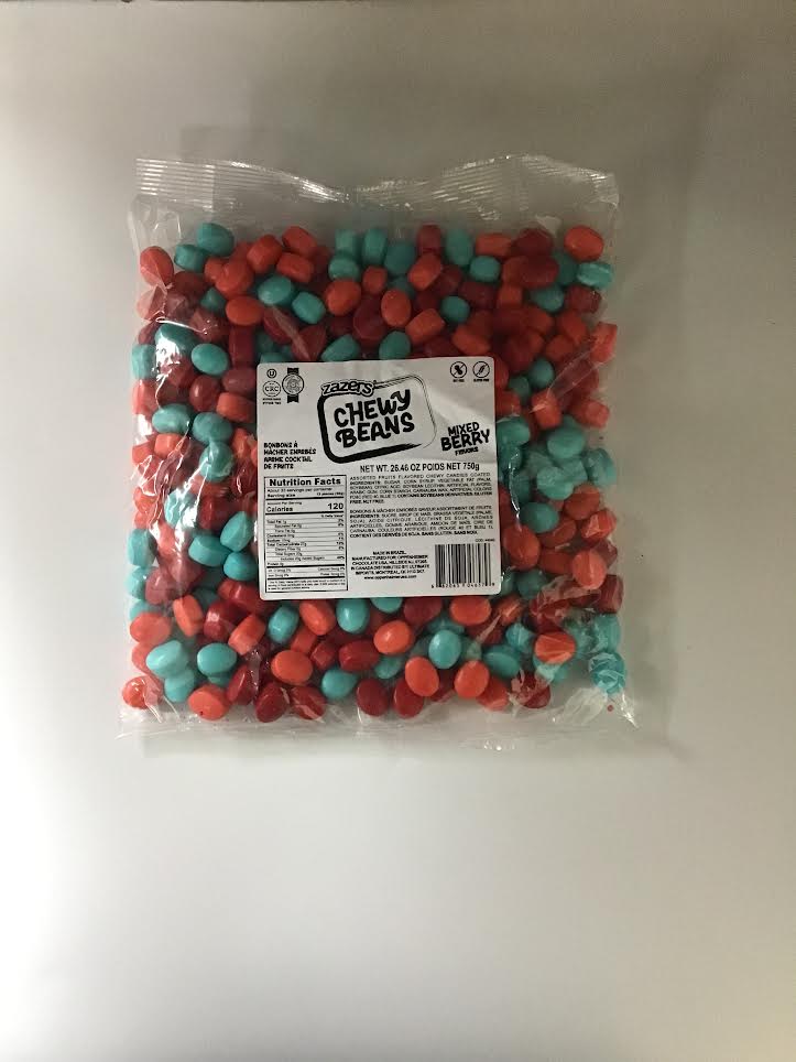 Chewy Beans Mixed Berry Flavors Bulk