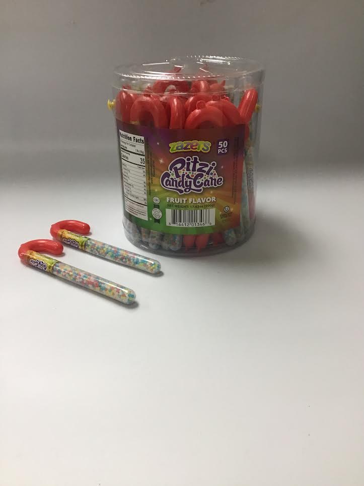 Fizzy Mini Candy Cane 50ct