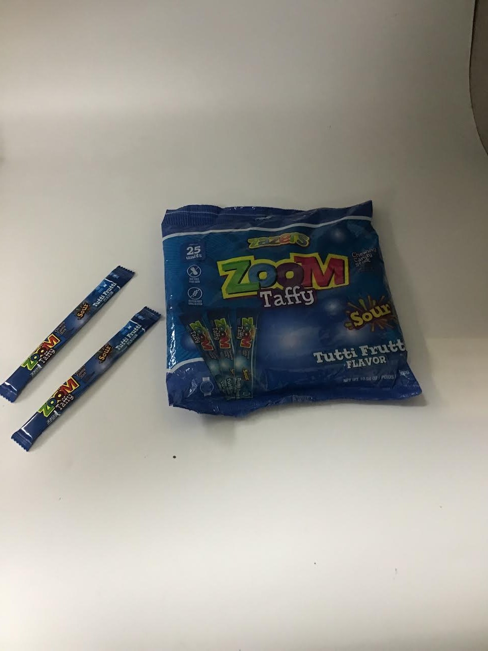 Zoom Stick Sour Taffy Tutti Frutti