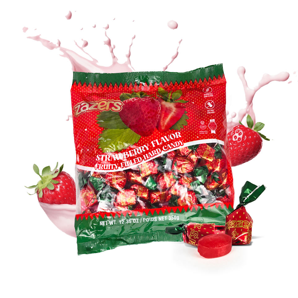 Strawberry Fruit Filled Candy (350gr)