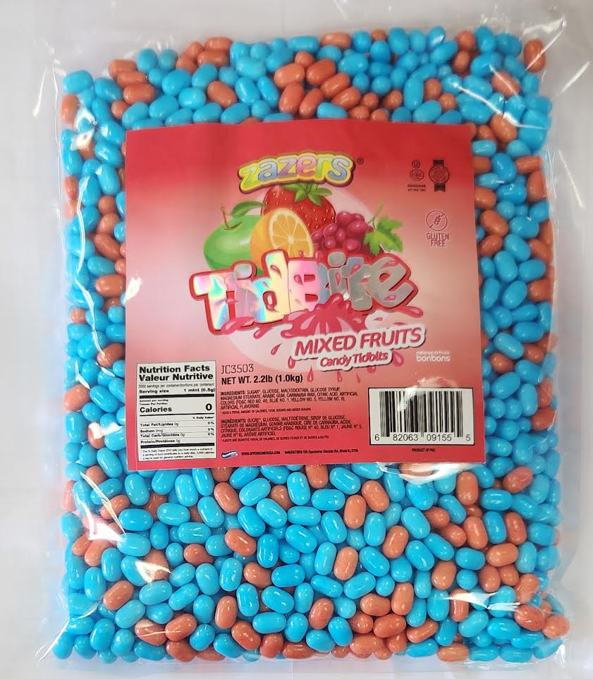 Zazers TidBite Mixed Fruits Flv (Bulk)