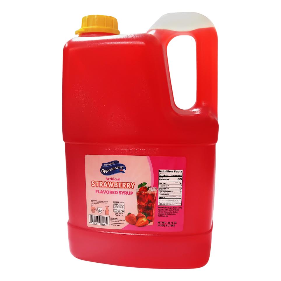 Oppenheimer Strawberry Syrup