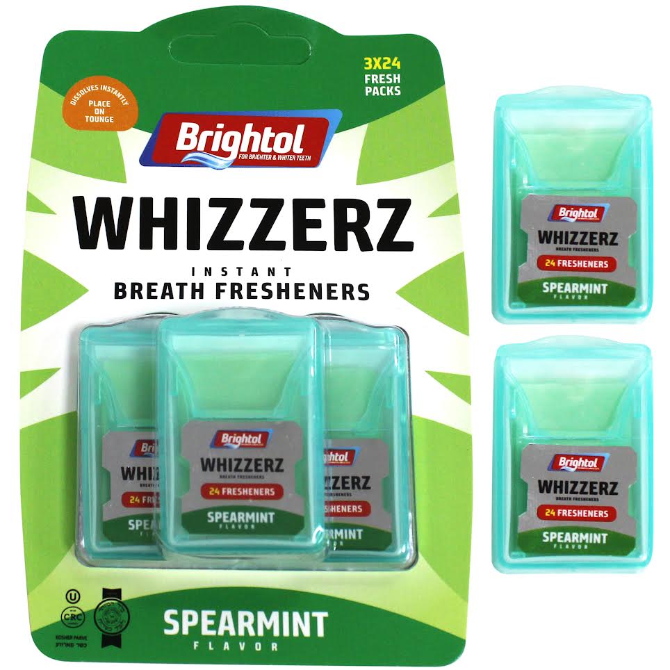 Whizzerz Breath Fresheners Peppermint Flv (3pk)