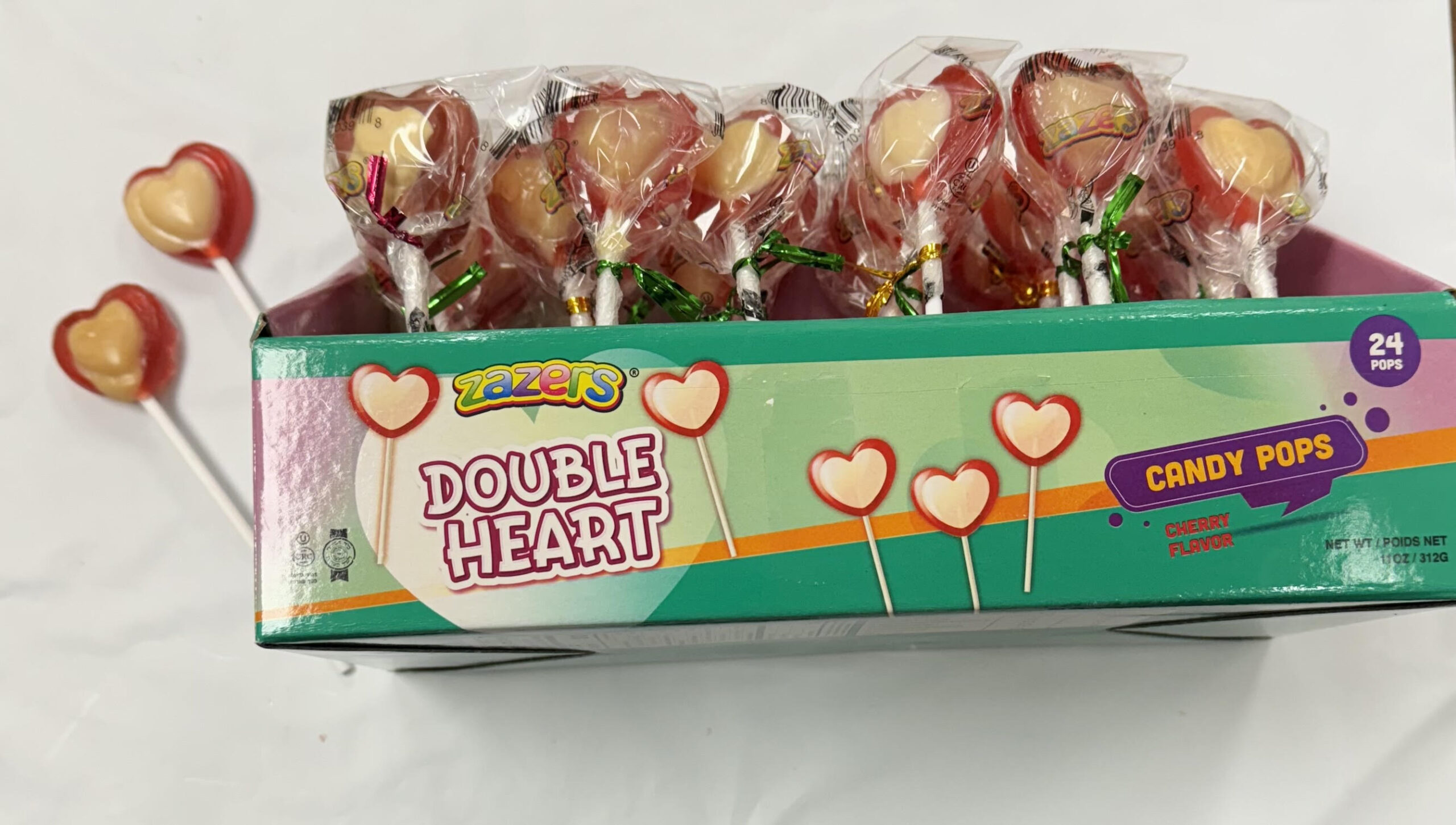 Double Heart Lollipop