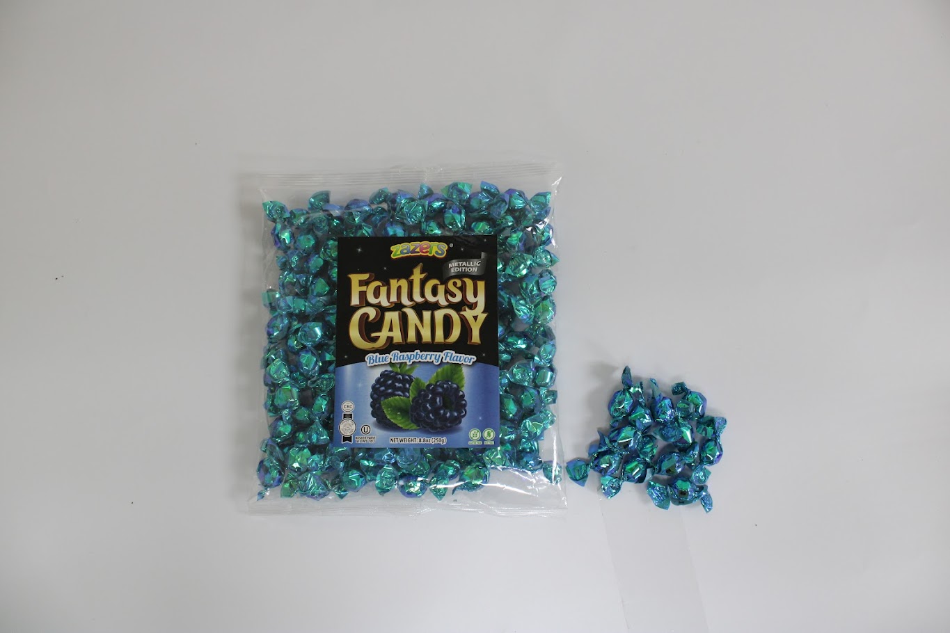 Metallic Fantasy Candy (Blue) Raspberry 250gr