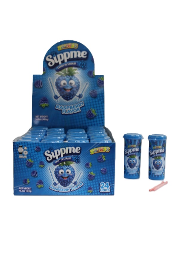 Sippme Candy In Straw B Raspberry Flv