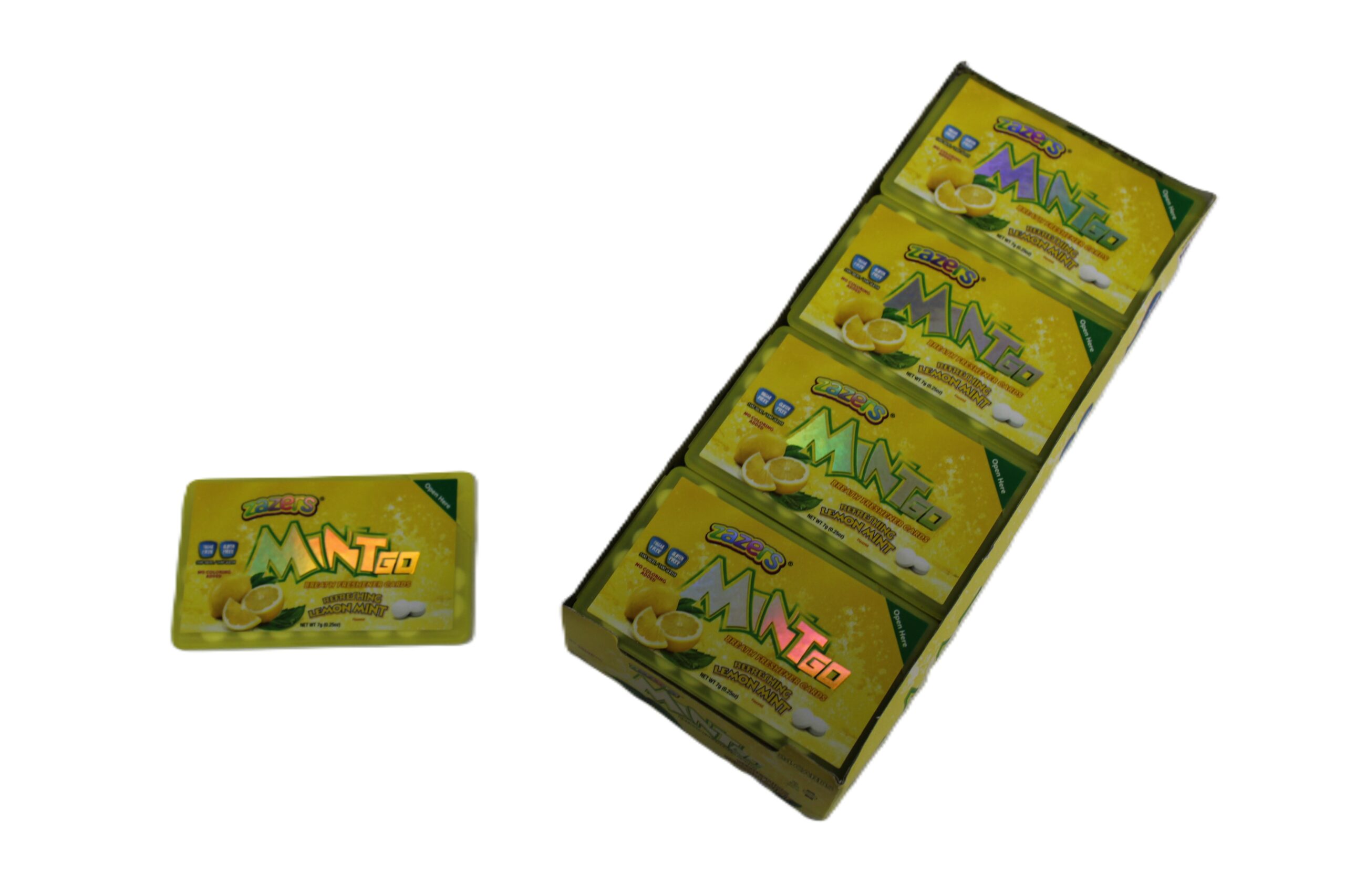 Zazers Sugar Free Mintgo Lemon Flv