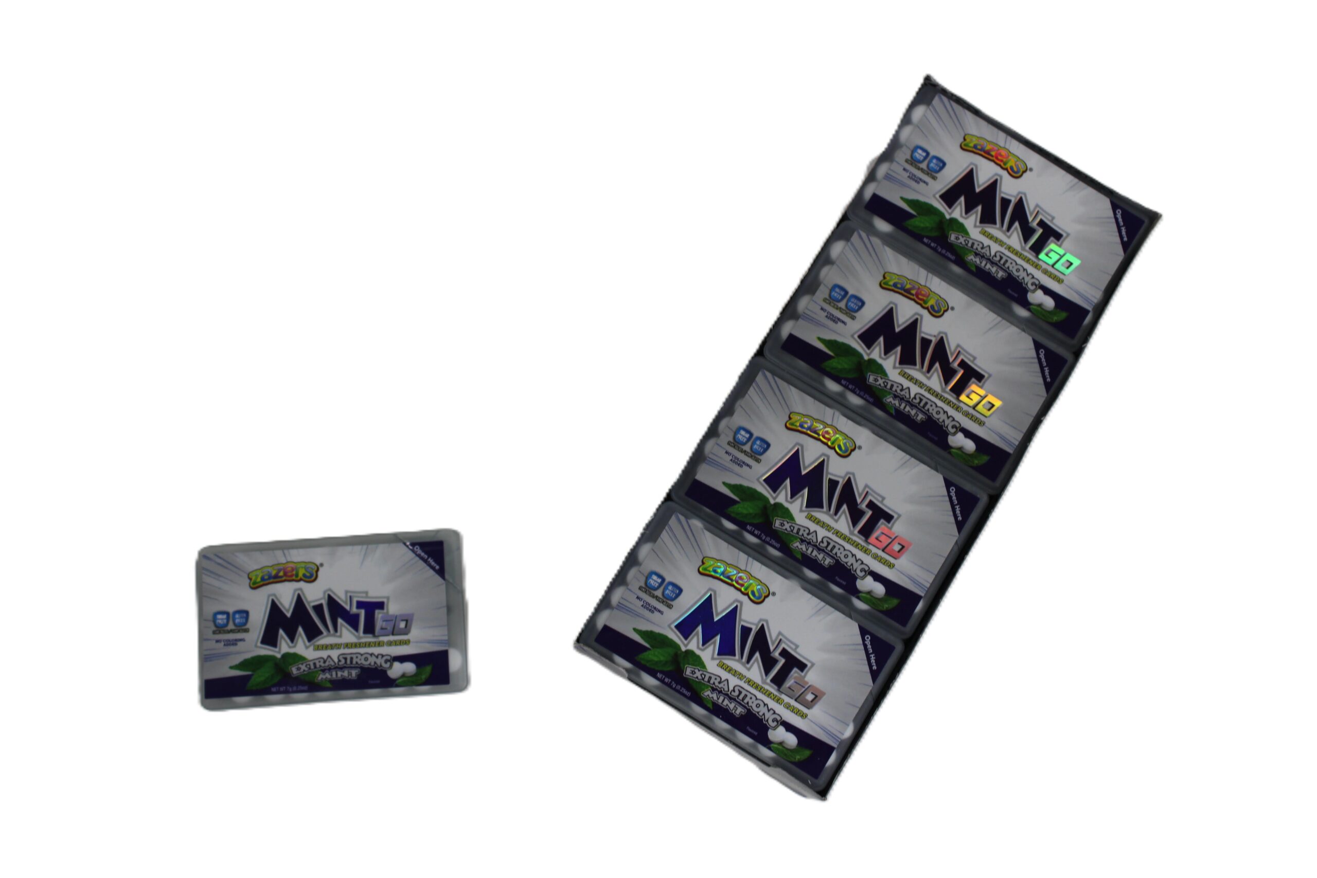 Zazers Sugar Free EXTRA STRONG Mintgo Peppermint Flv