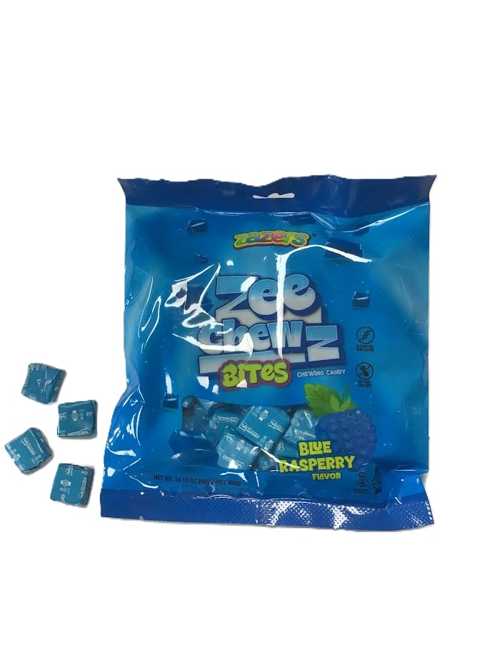 Zee Chewz Bites Blue Rasperry Flf (400gr)