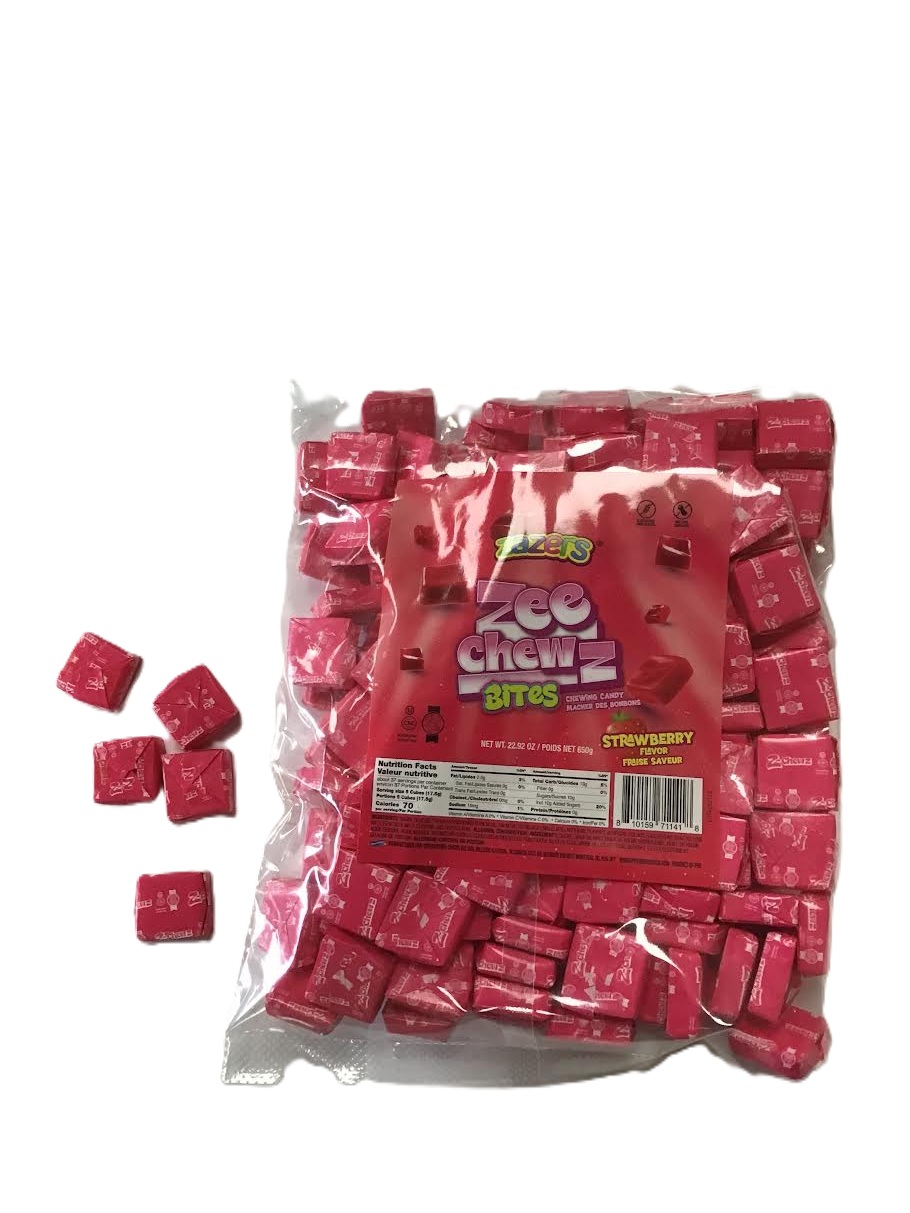 Zee Chewz Bites Strawberry Flf (650gr)
