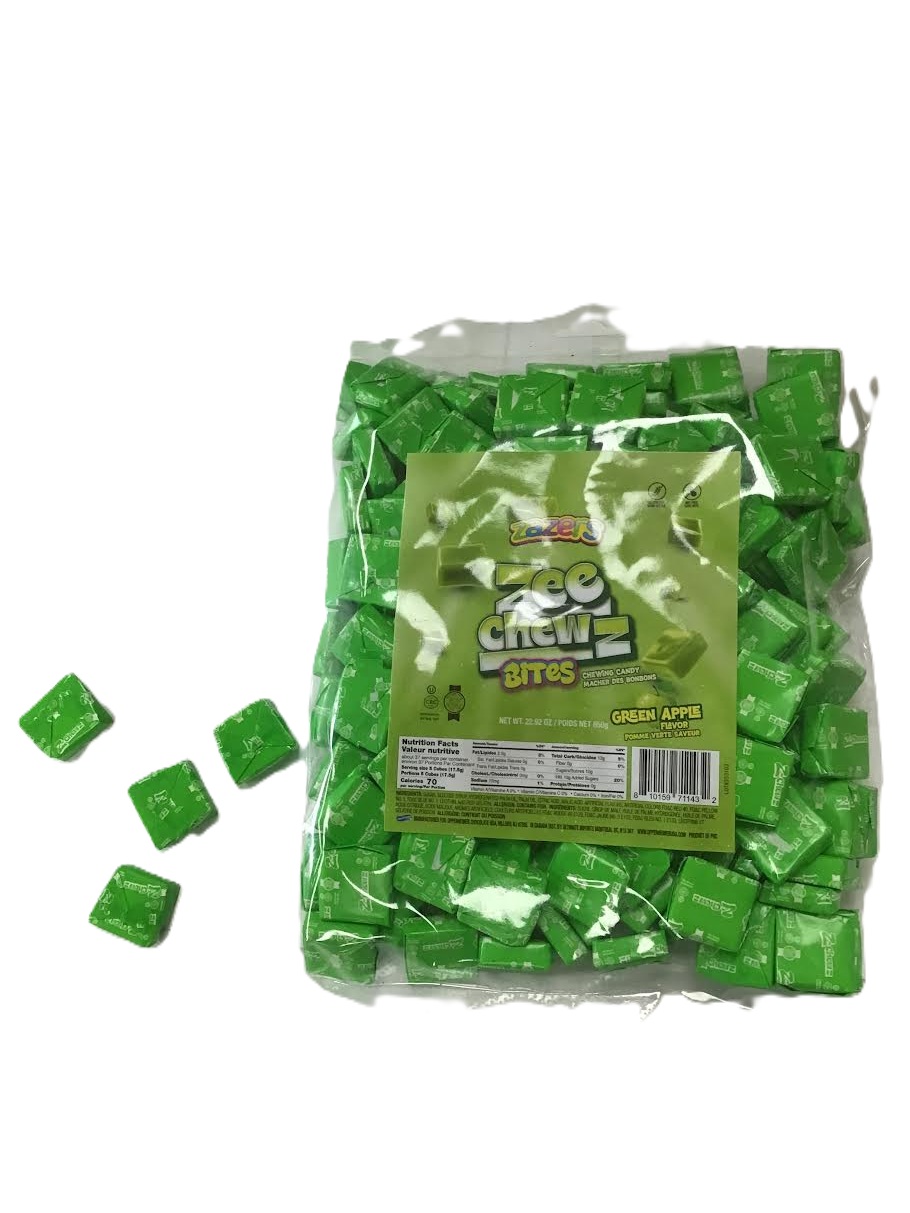 Zee Chewz Bites Greeb Apple Flf (650gr)
