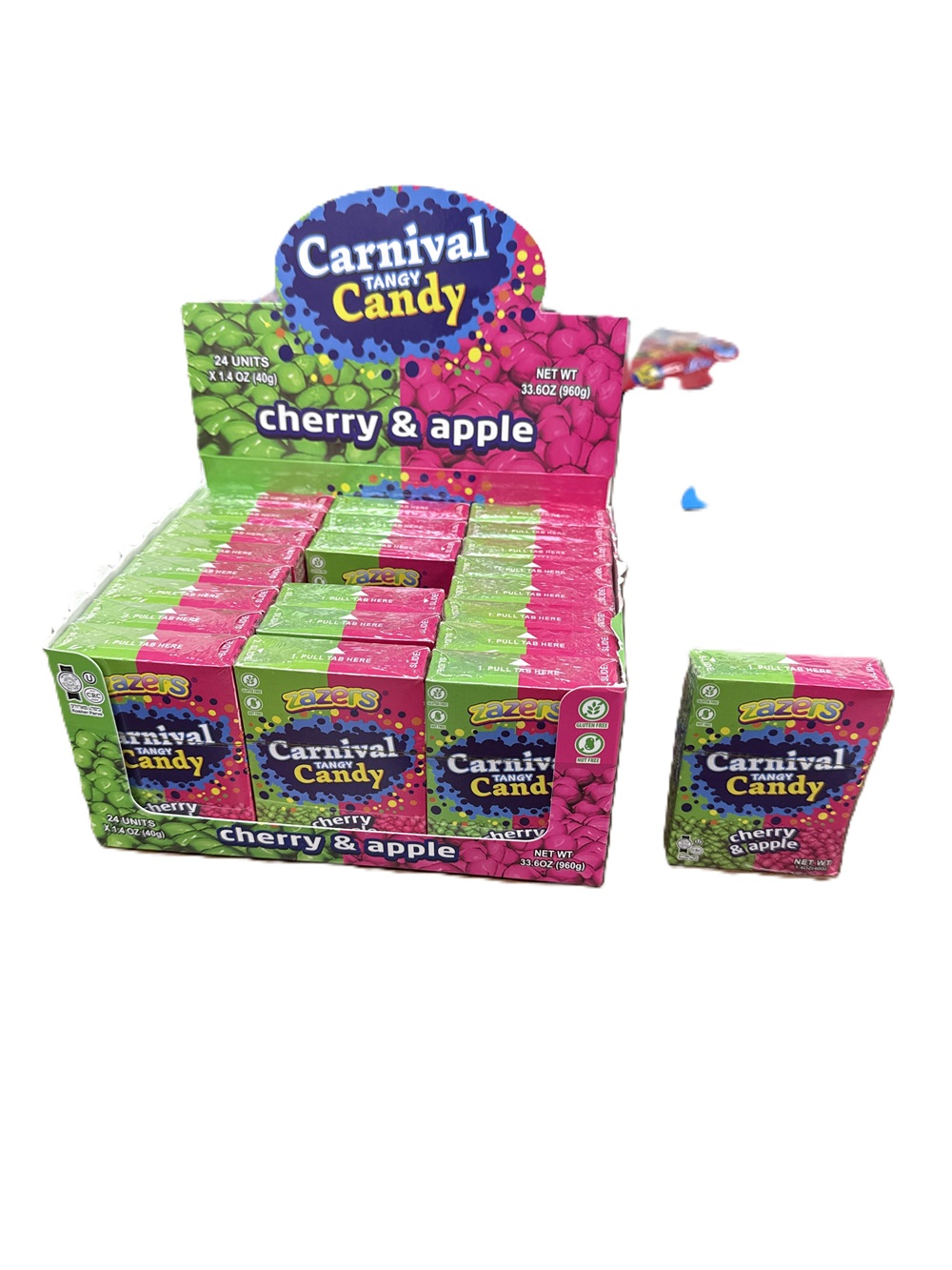 Carnival Tangy Candy Cherry & Apple Flv