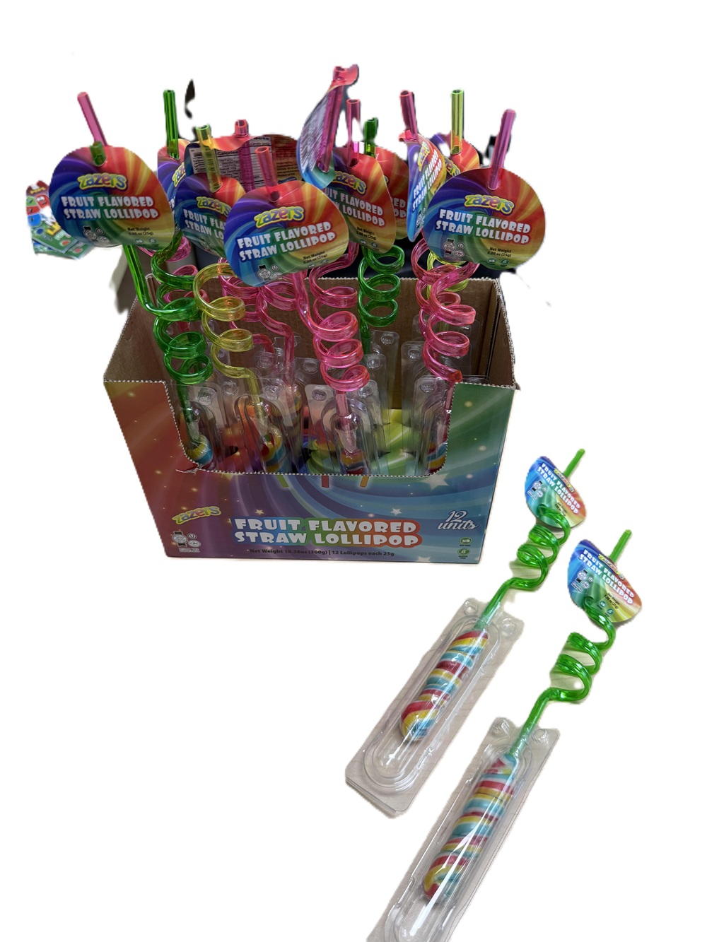 Straw Lollipop