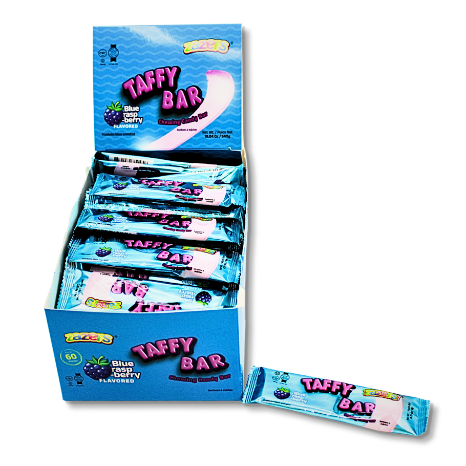 Taffy Bar Blue Raspberry (60ct)
