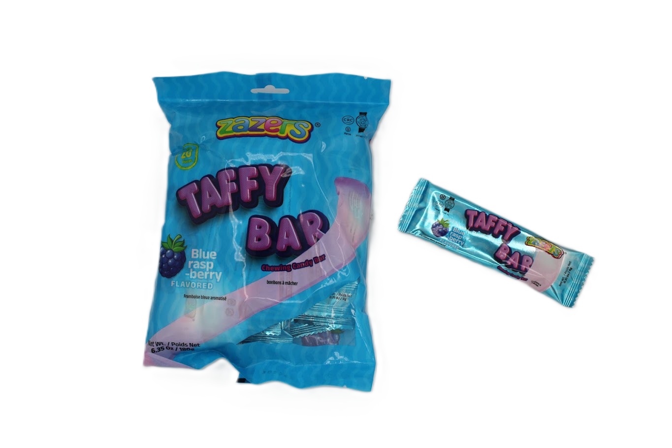 Taffy Bar Blue Raspberry (20ct)