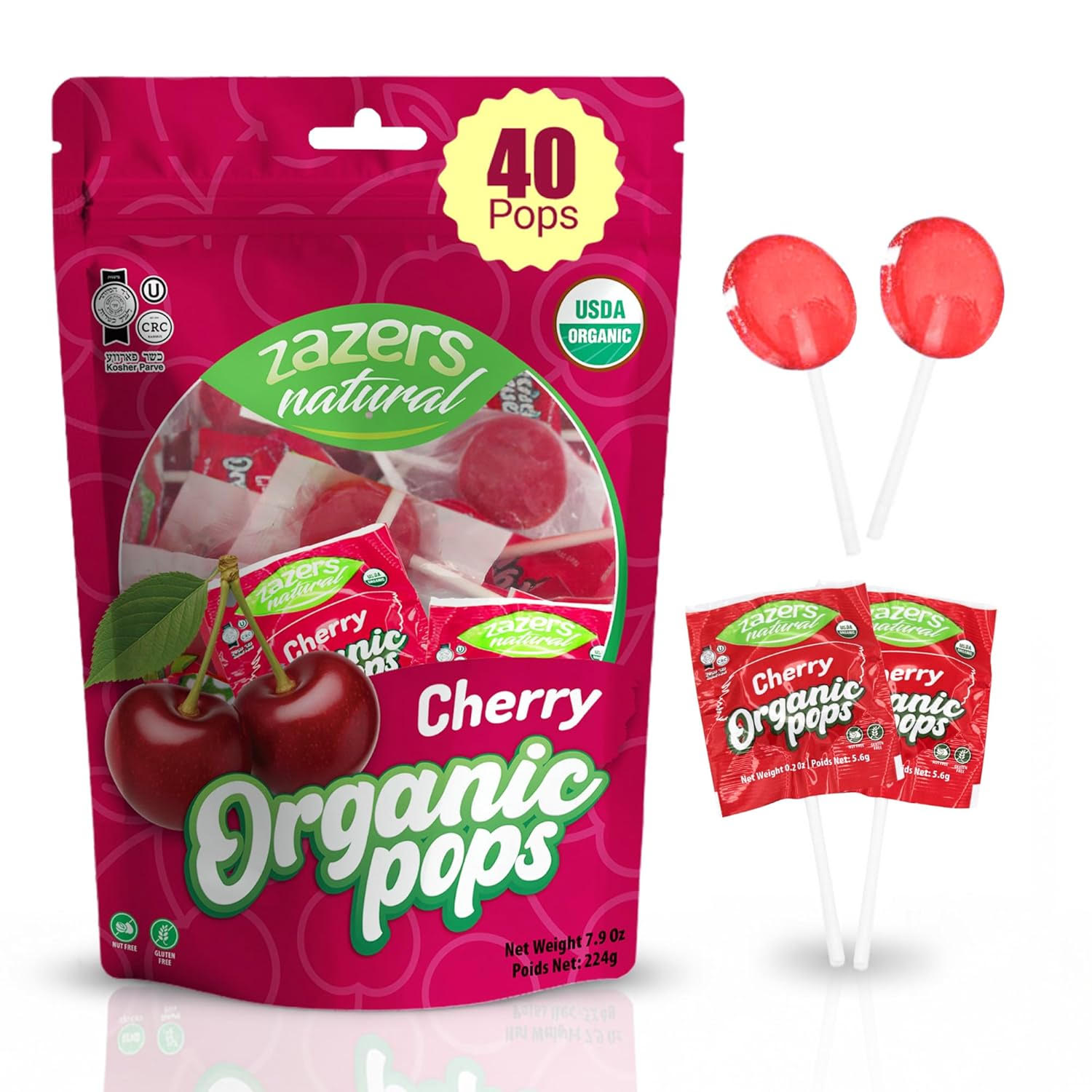 Organic Lollipop Cherry Flv