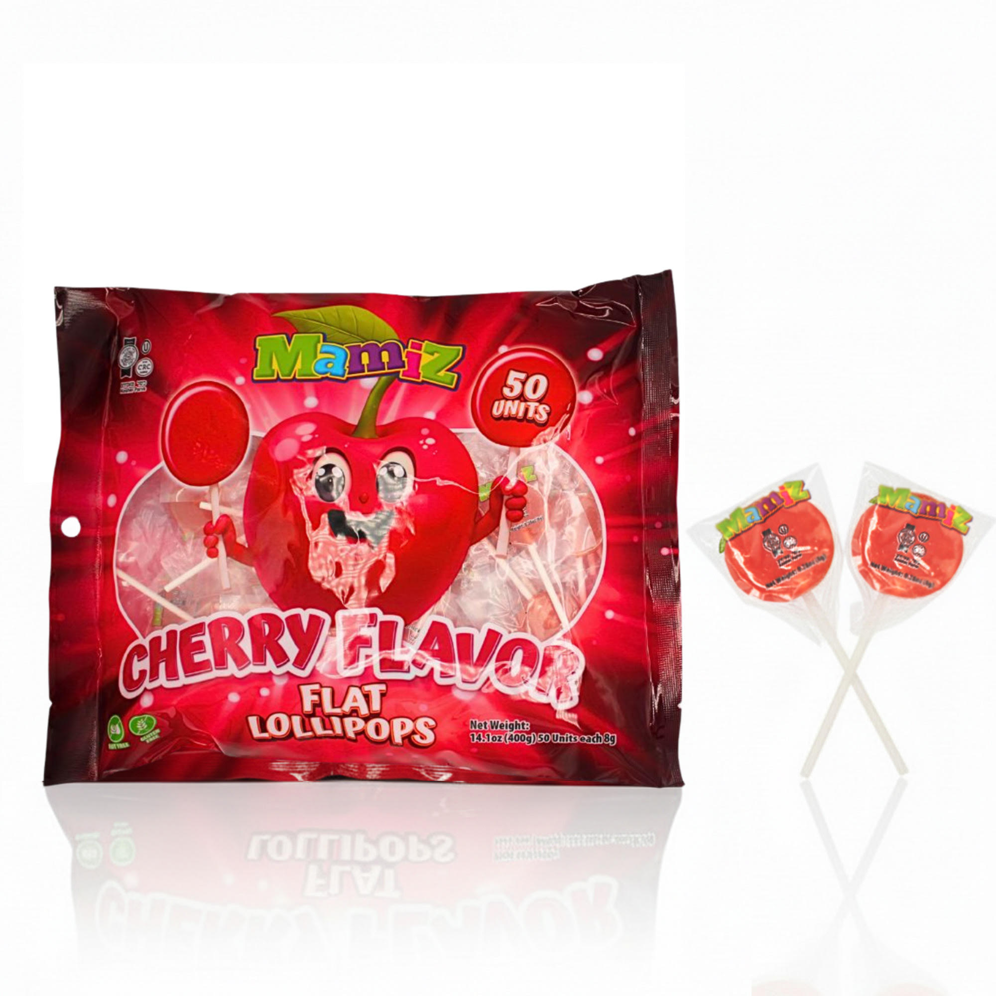 Flat Lollipop Cherry Flv