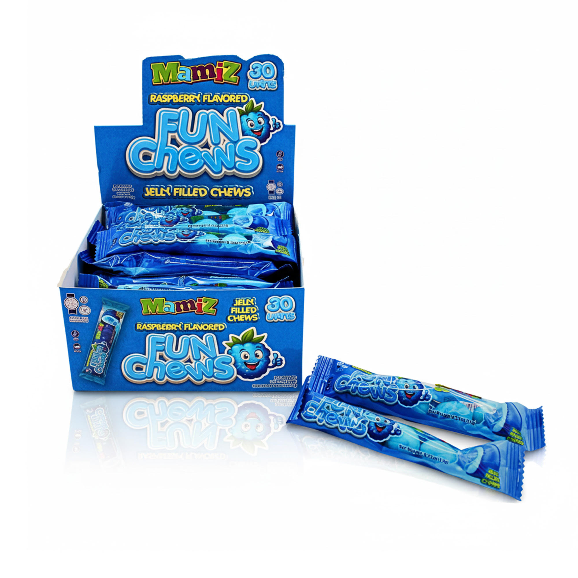 Fun Chews Raspberry Flv