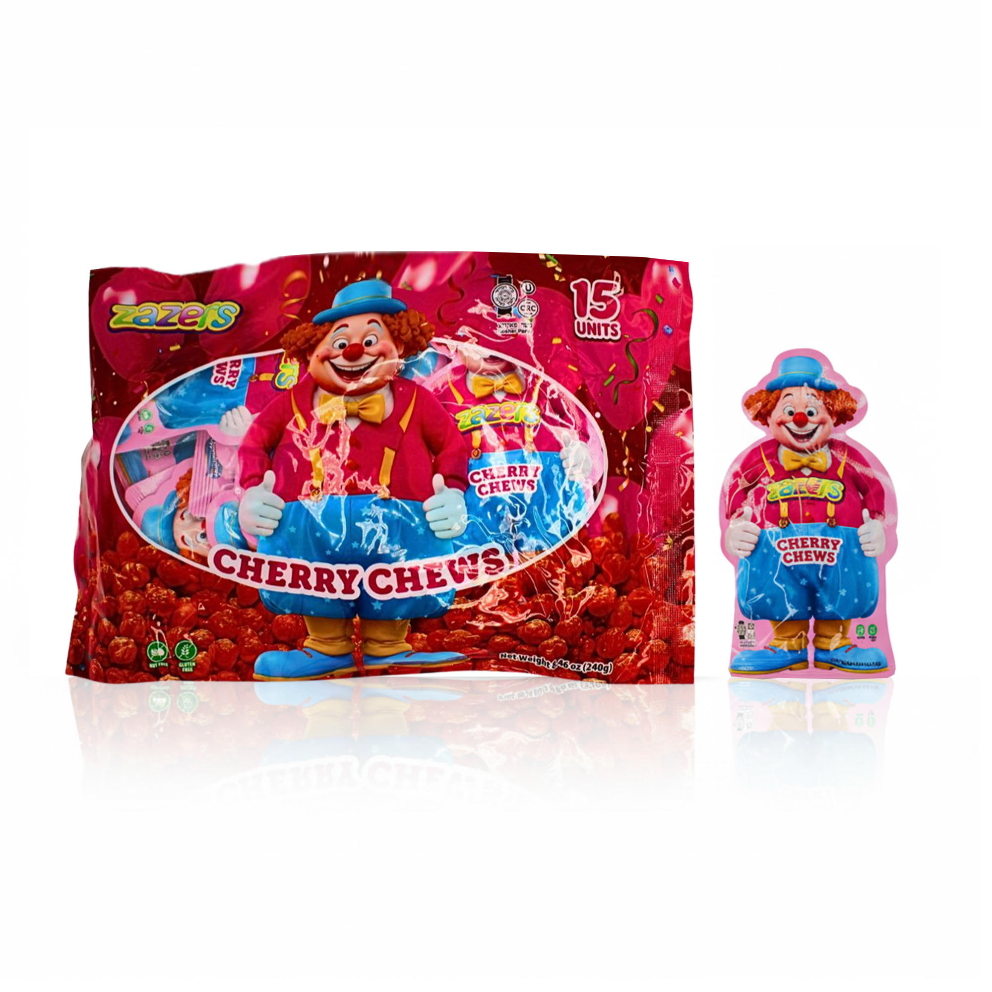 Clown Shape Cherry Flv